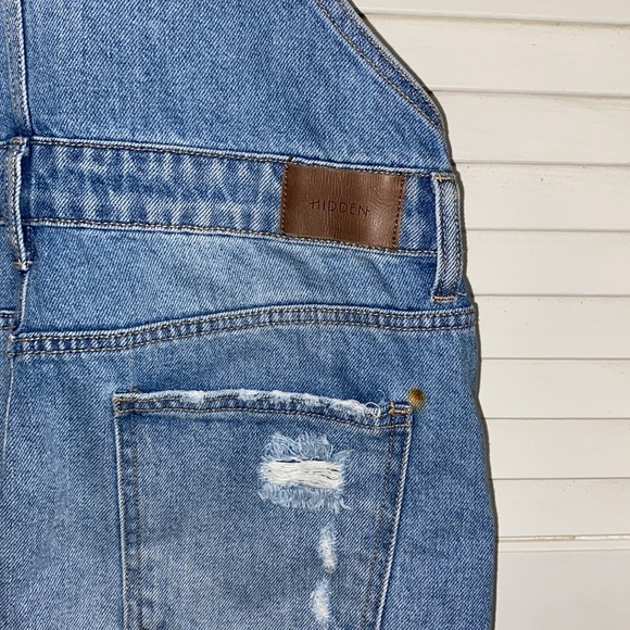 HIDDEN Denim Overall Skirt - Picture 12 of 15